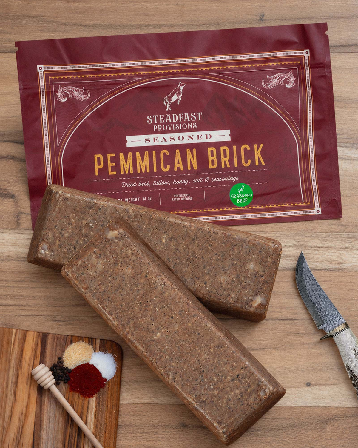 Pemmican Brick: "Three Days" Steadfast Provisions Webstore