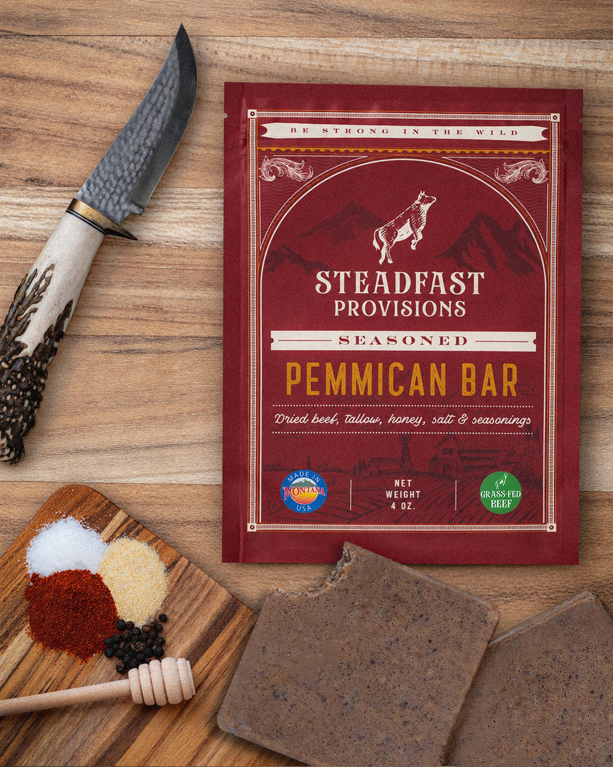 Pemmican Meal Bar Steadfast Provisions Webstore