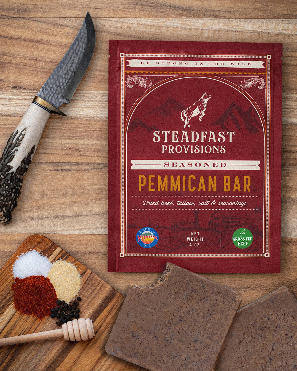 Pemmican Meal Bar Steadfast Provisions Webstore