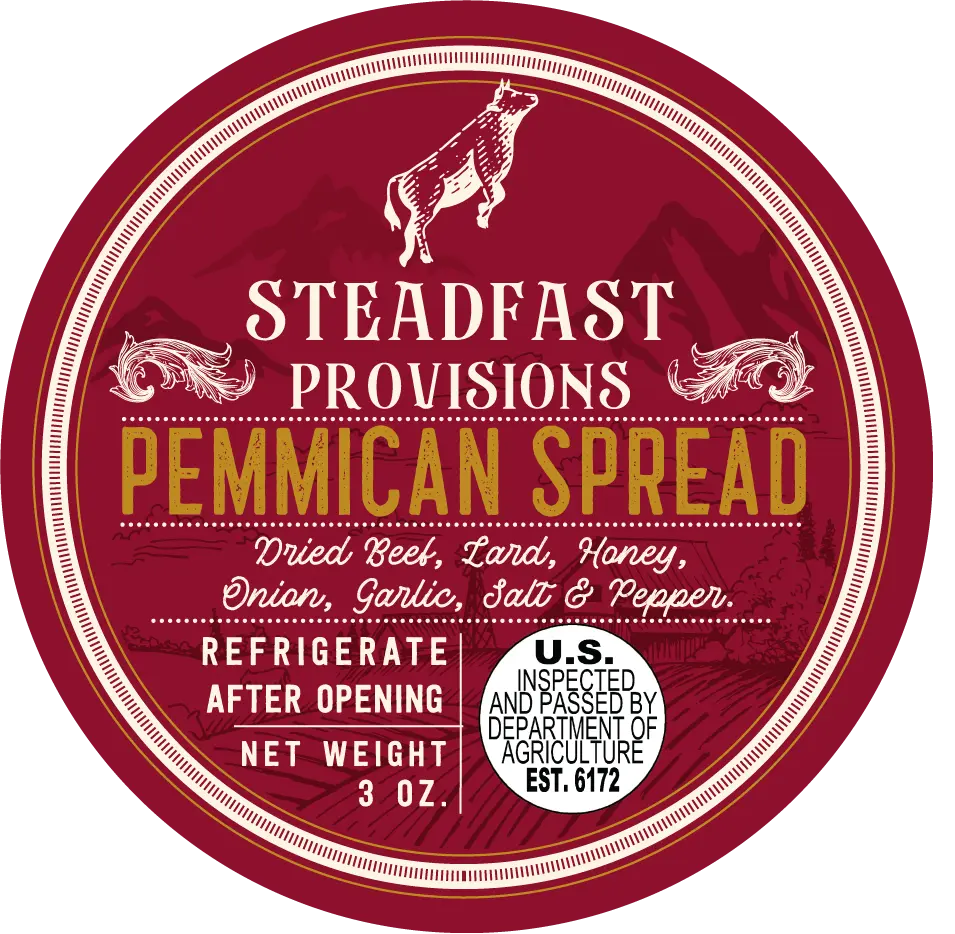 Pemmican Spread"Like Bacon in a Tin" Steadfast Provisions