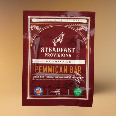 Pemmican Bar: "Three Hours" Steadfast Provisions Webstore