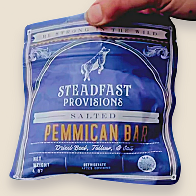 Pemmican Bar:<BR>"Three Hours" Steadfast Provisions Webstore