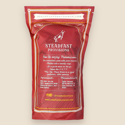 Pemmican Brick:<BR>"Three Days" Steadfast Provisions Webstore