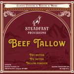 Tallow:<BR>Grass-Fed Beef Fat