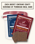 Pemmican Storage Bucket of BARS Steadfast Provisions