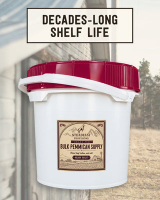 Pemmican Storage Bucket of BARS Steadfast Provisions