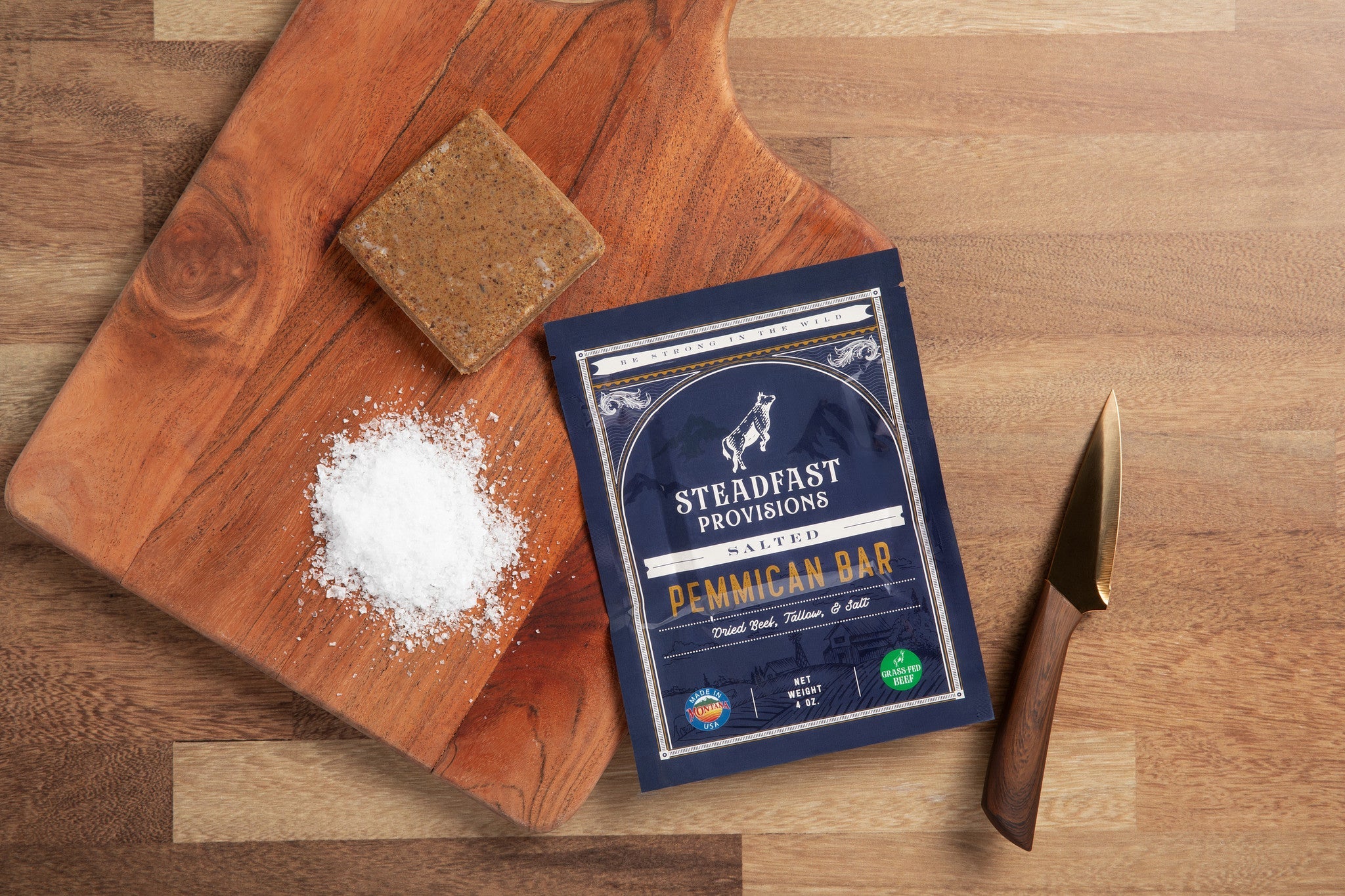 Mericos Rhodes Pemmican Bar - Nutrient-Dense Keto Carnivore Adventure Food – Steadfast ...