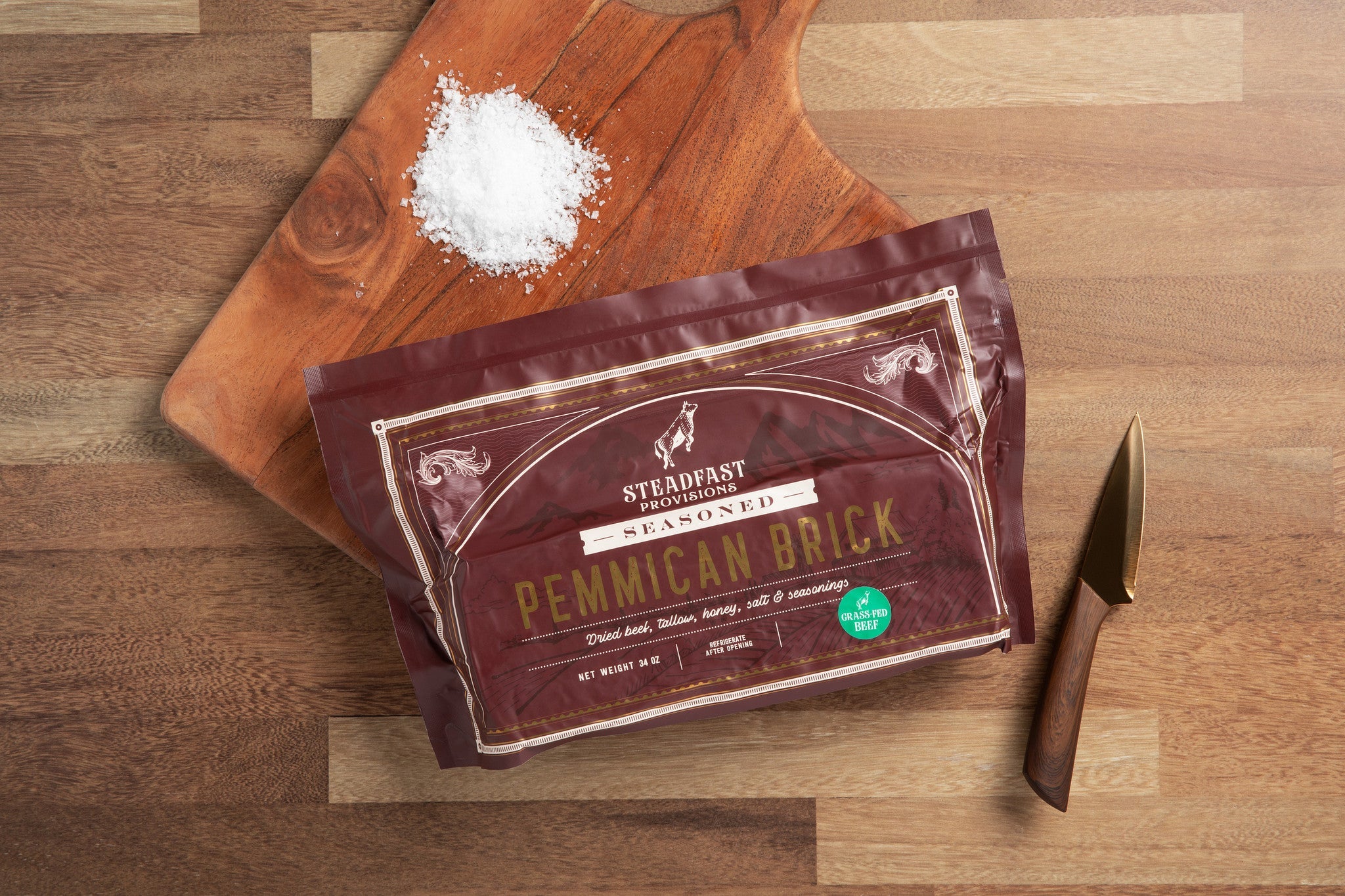 Pemmican Brick: Nutrient-Dense Keto Carnivore Adventure Food ...