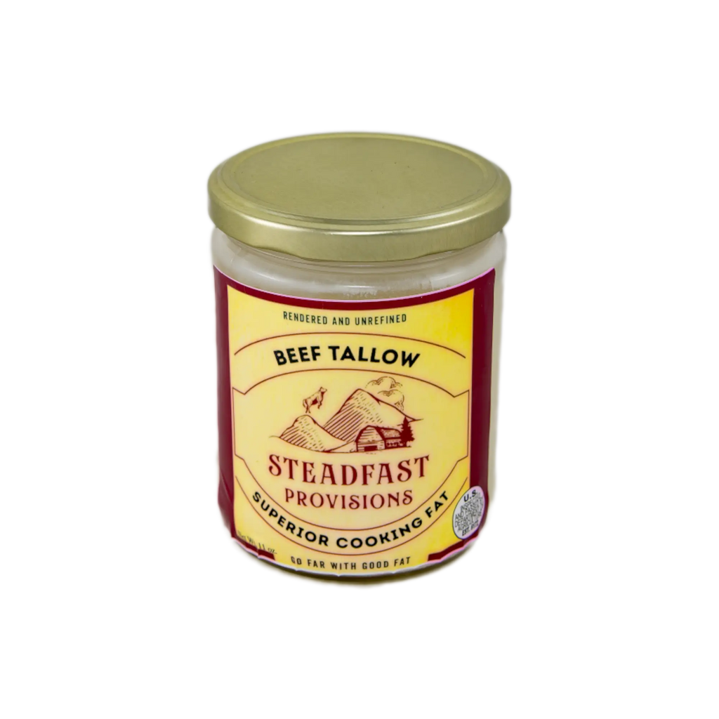 Tallow (Pasture-Raised Beef Fat) Steadfast Provisions Webstore